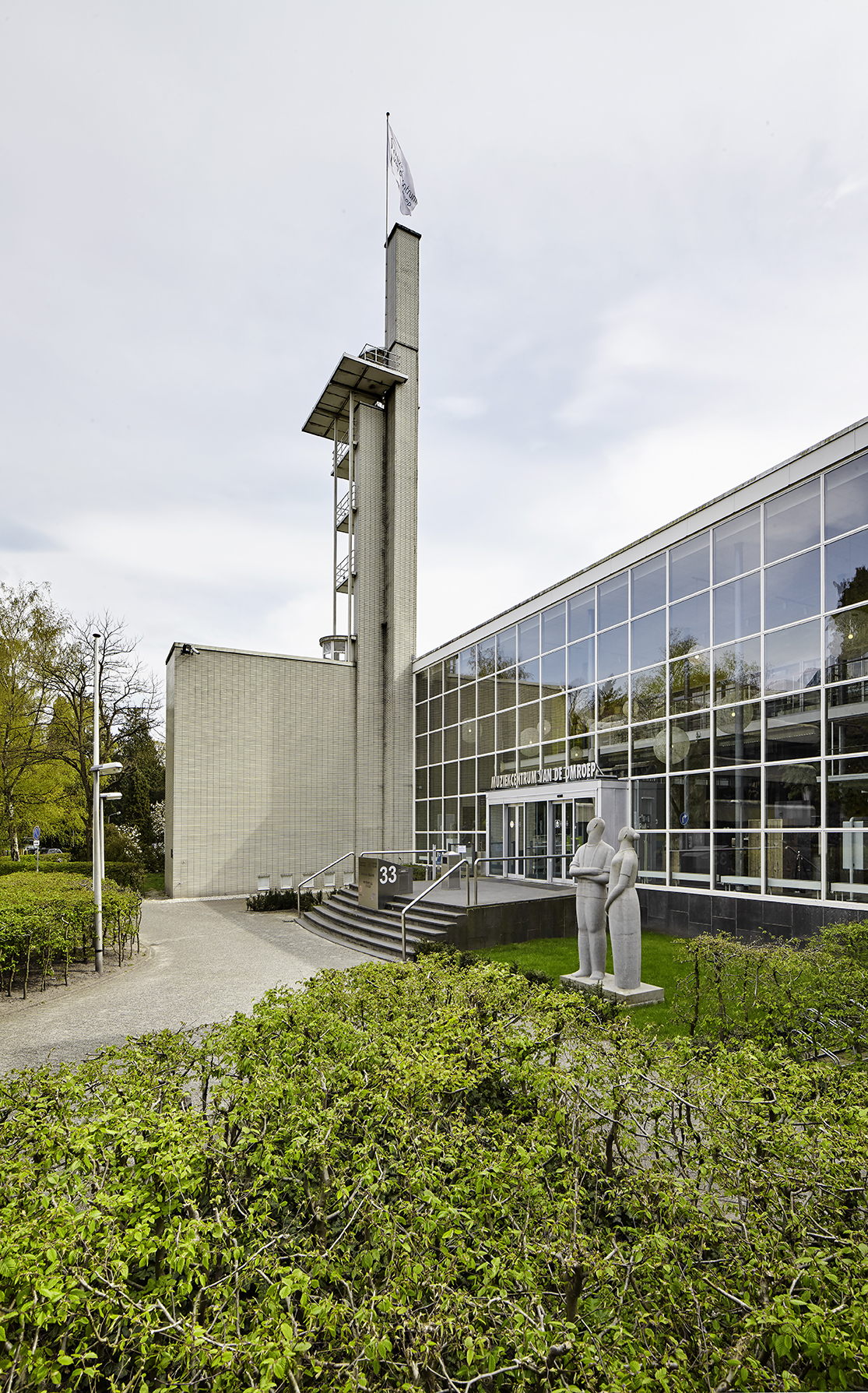 Hoogste punt van Hilversum aan de Heuvellaan 33